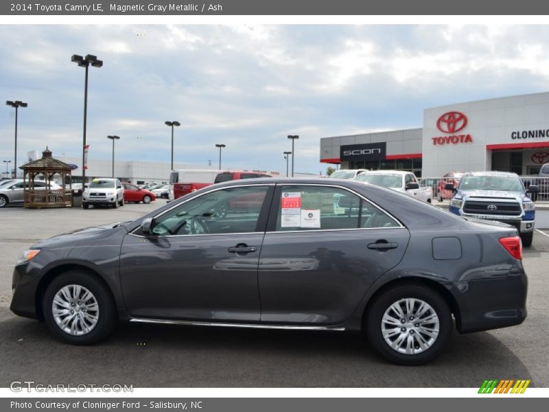 Magnetic Gray Metallic / Ash 2014 Toyota Camry LE