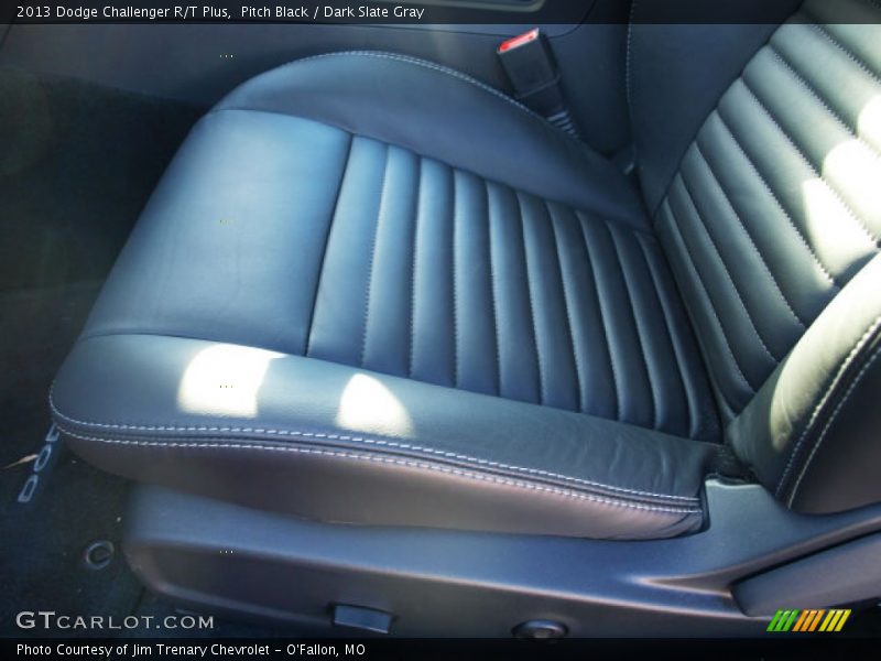 Pitch Black / Dark Slate Gray 2013 Dodge Challenger R/T Plus