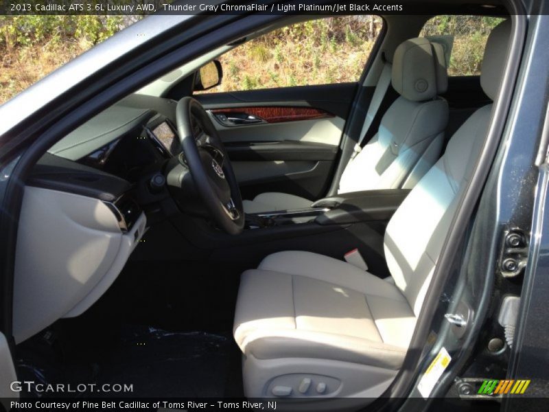 Front Seat of 2013 ATS 3.6L Luxury AWD