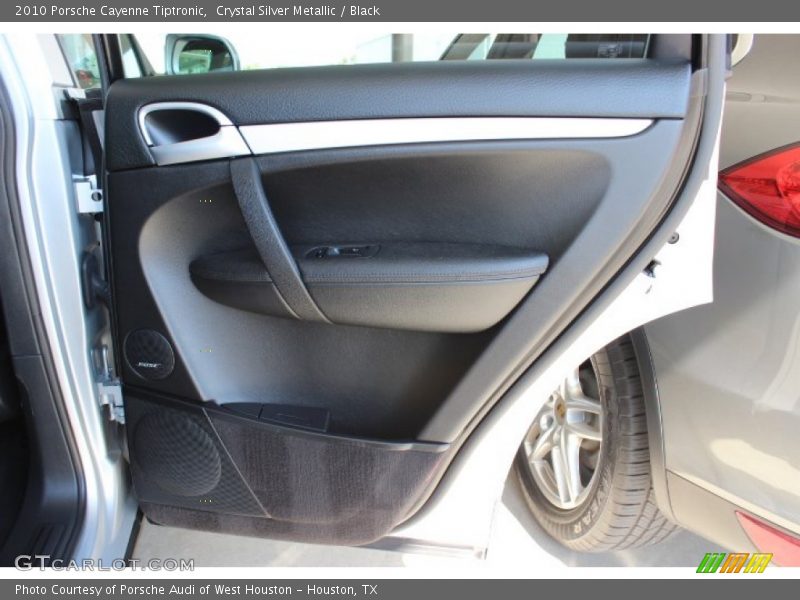 Crystal Silver Metallic / Black 2010 Porsche Cayenne Tiptronic