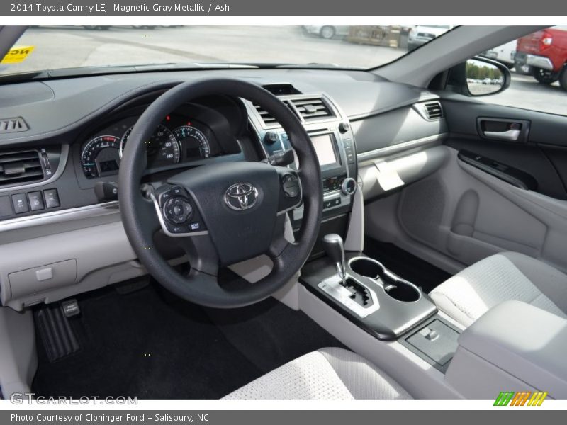 Magnetic Gray Metallic / Ash 2014 Toyota Camry LE