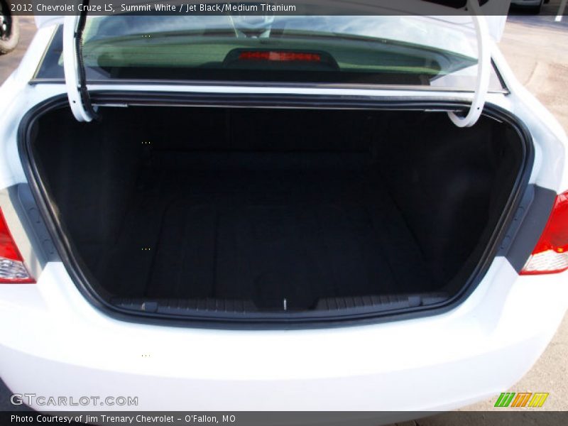 Summit White / Jet Black/Medium Titanium 2012 Chevrolet Cruze LS
