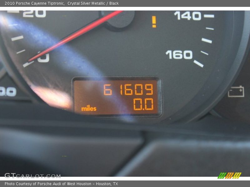 Crystal Silver Metallic / Black 2010 Porsche Cayenne Tiptronic