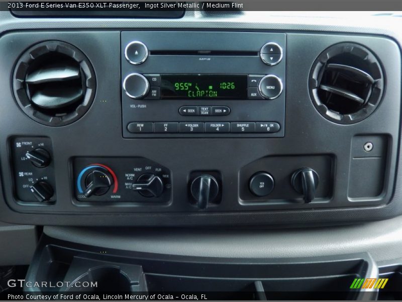 Controls of 2013 E Series Van E350 XLT Passenger