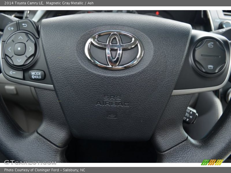 Magnetic Gray Metallic / Ash 2014 Toyota Camry LE