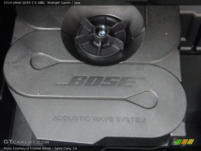 Audio System of 2014 QX60 3.5 AWD