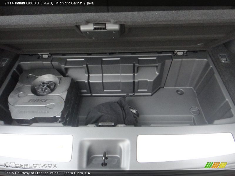  2014 QX60 3.5 AWD Trunk