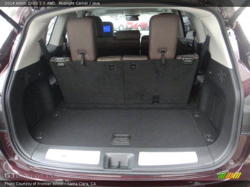  2014 QX60 3.5 AWD Trunk