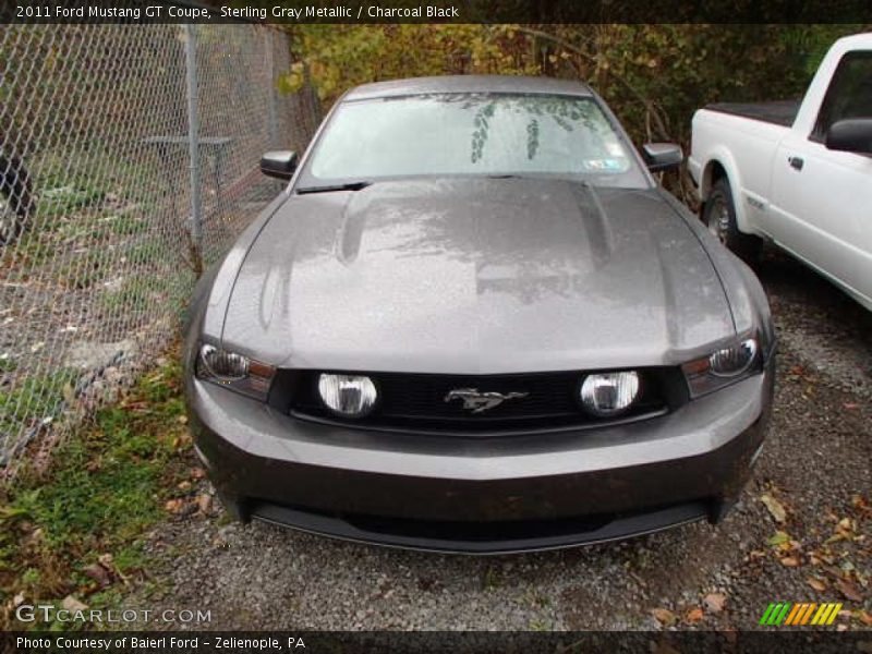 Sterling Gray Metallic / Charcoal Black 2011 Ford Mustang GT Coupe