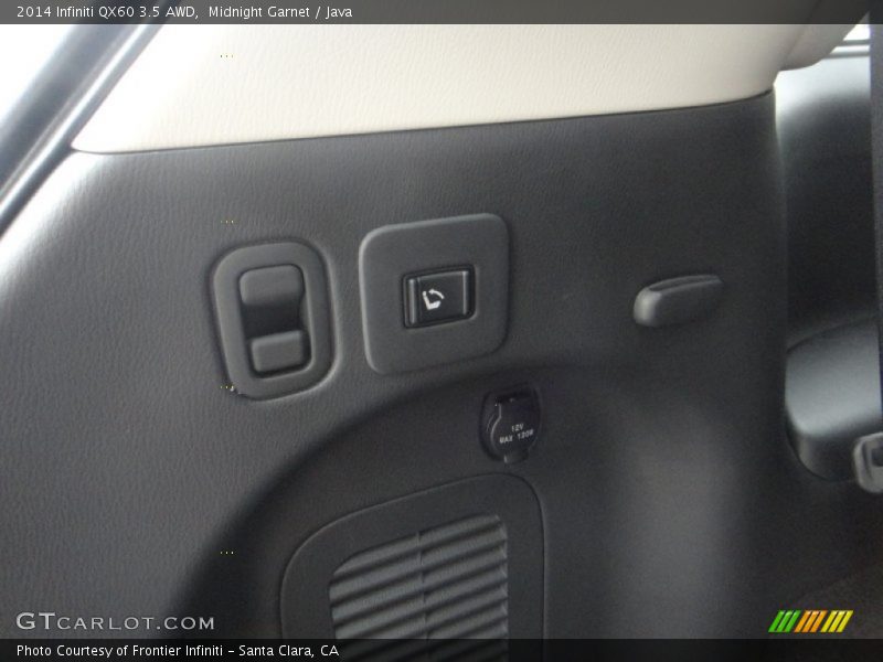 Midnight Garnet / Java 2014 Infiniti QX60 3.5 AWD