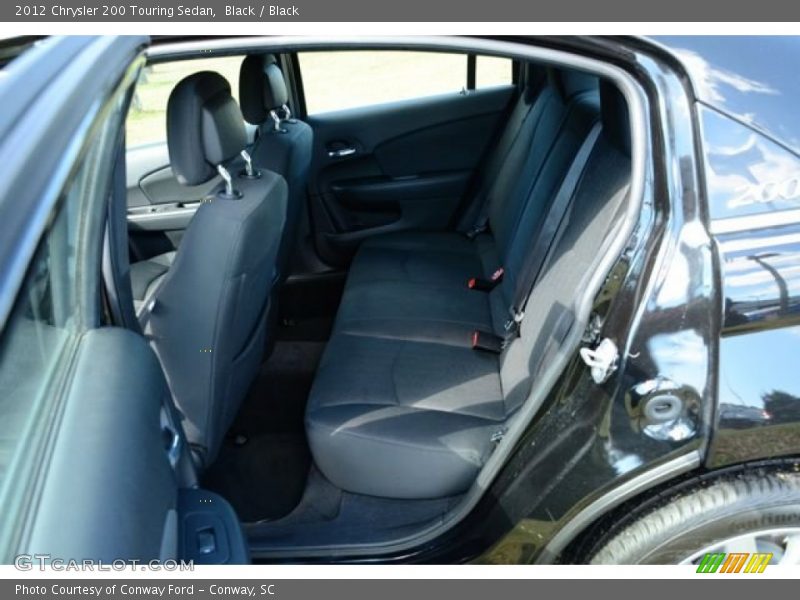 Black / Black 2012 Chrysler 200 Touring Sedan
