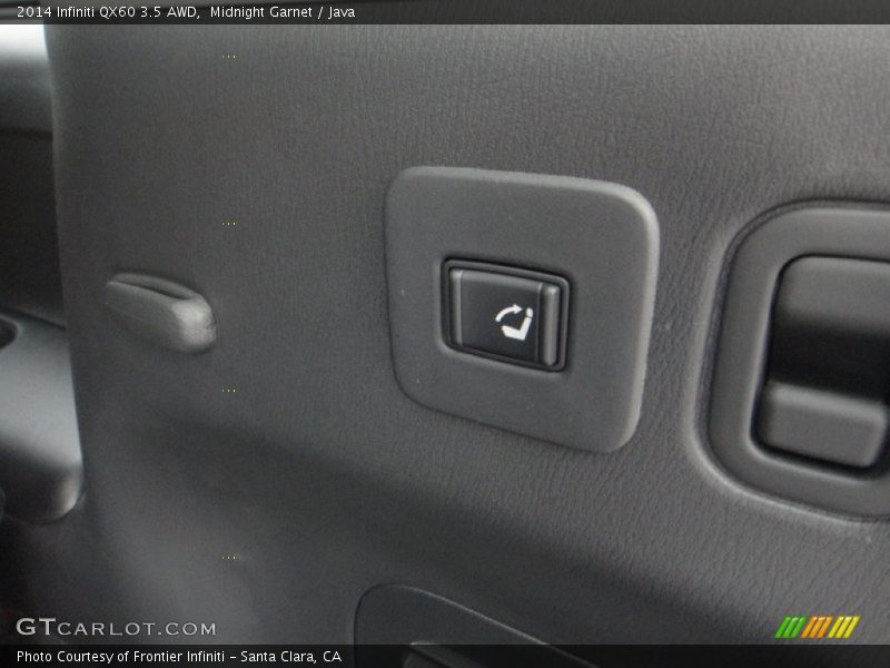 Midnight Garnet / Java 2014 Infiniti QX60 3.5 AWD