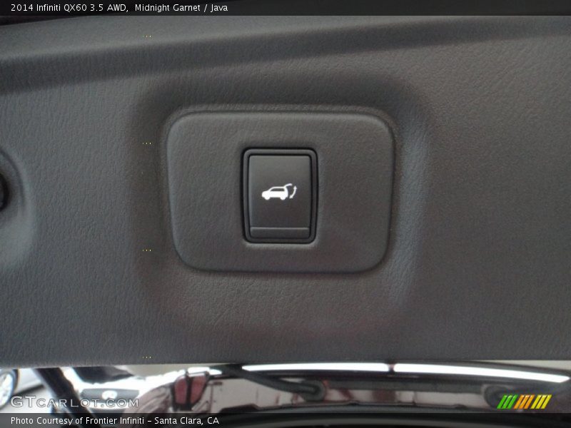Midnight Garnet / Java 2014 Infiniti QX60 3.5 AWD