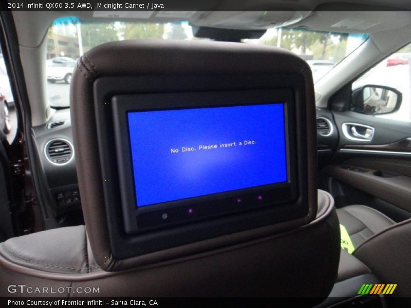 Midnight Garnet / Java 2014 Infiniti QX60 3.5 AWD