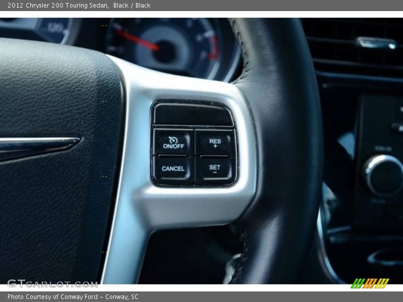 Black / Black 2012 Chrysler 200 Touring Sedan
