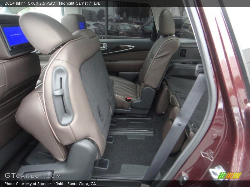 Midnight Garnet / Java 2014 Infiniti QX60 3.5 AWD