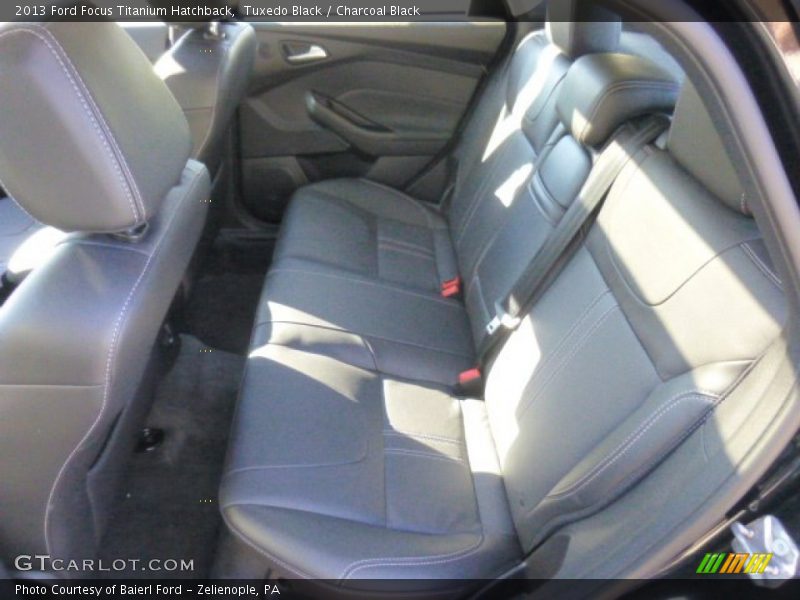 Tuxedo Black / Charcoal Black 2013 Ford Focus Titanium Hatchback