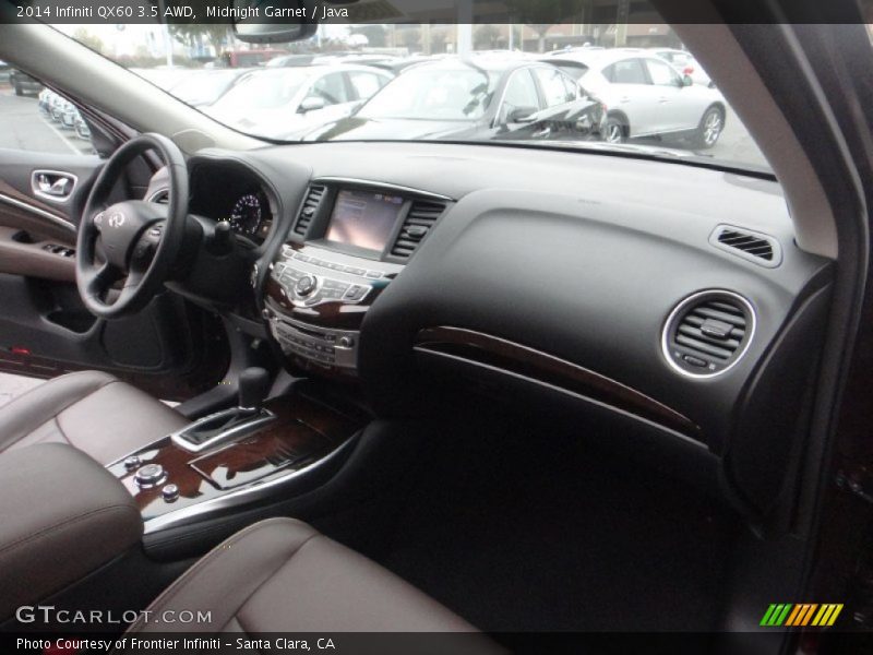 Dashboard of 2014 QX60 3.5 AWD