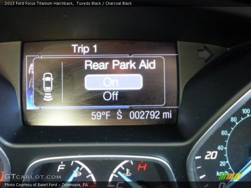 Tuxedo Black / Charcoal Black 2013 Ford Focus Titanium Hatchback