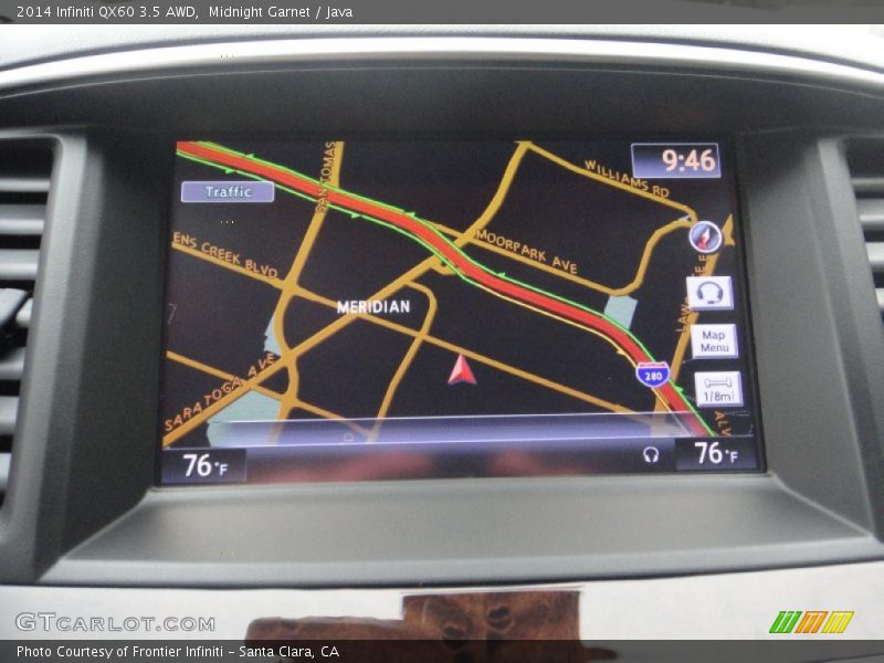 Navigation of 2014 QX60 3.5 AWD