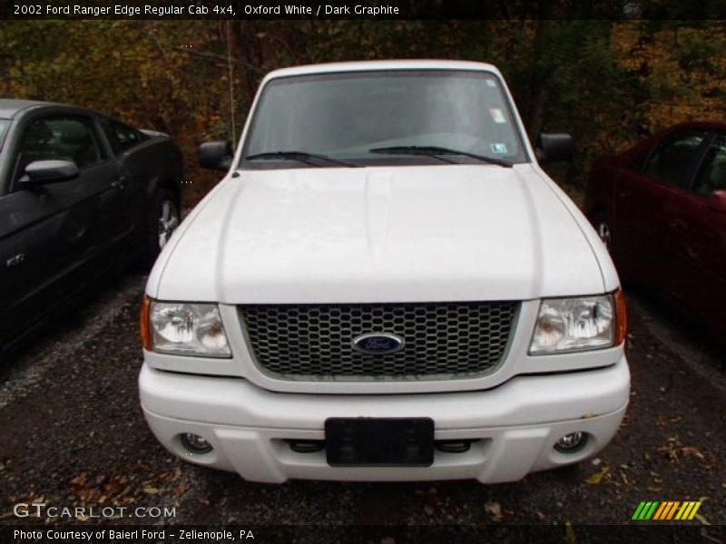 Oxford White / Dark Graphite 2002 Ford Ranger Edge Regular Cab 4x4