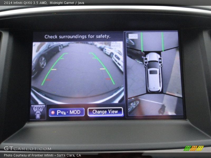 Midnight Garnet / Java 2014 Infiniti QX60 3.5 AWD