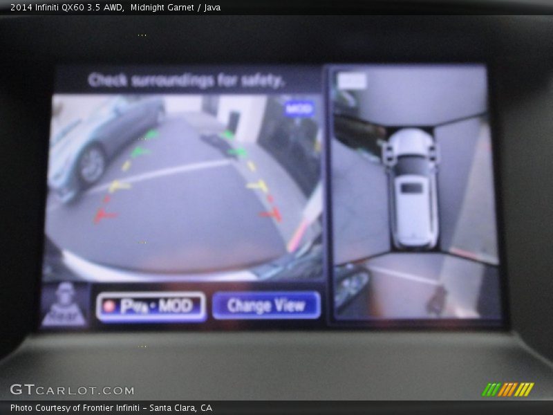 Midnight Garnet / Java 2014 Infiniti QX60 3.5 AWD