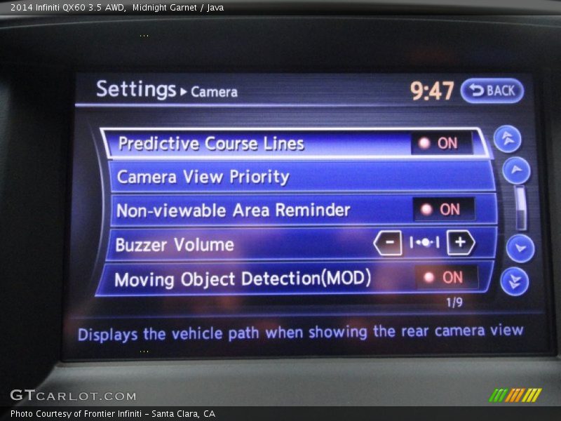 Midnight Garnet / Java 2014 Infiniti QX60 3.5 AWD