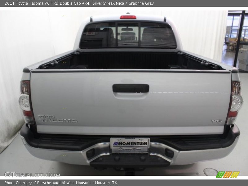 Silver Streak Mica / Graphite Gray 2011 Toyota Tacoma V6 TRD Double Cab 4x4