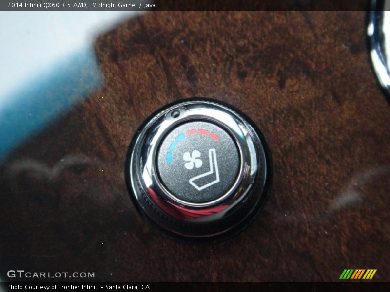 Controls of 2014 QX60 3.5 AWD