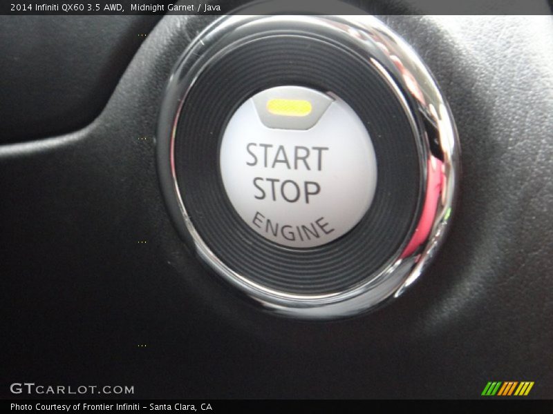 Controls of 2014 QX60 3.5 AWD