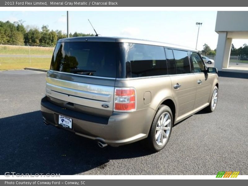 Mineral Gray Metallic / Charcoal Black 2013 Ford Flex Limited
