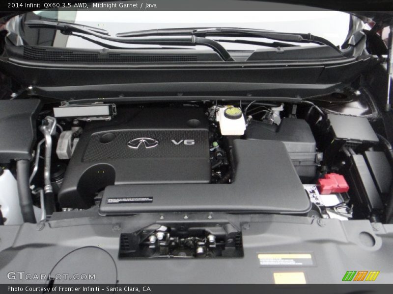  2014 QX60 3.5 AWD Engine - 3.5 Liter DOHC 24-Valve CVTCS V6