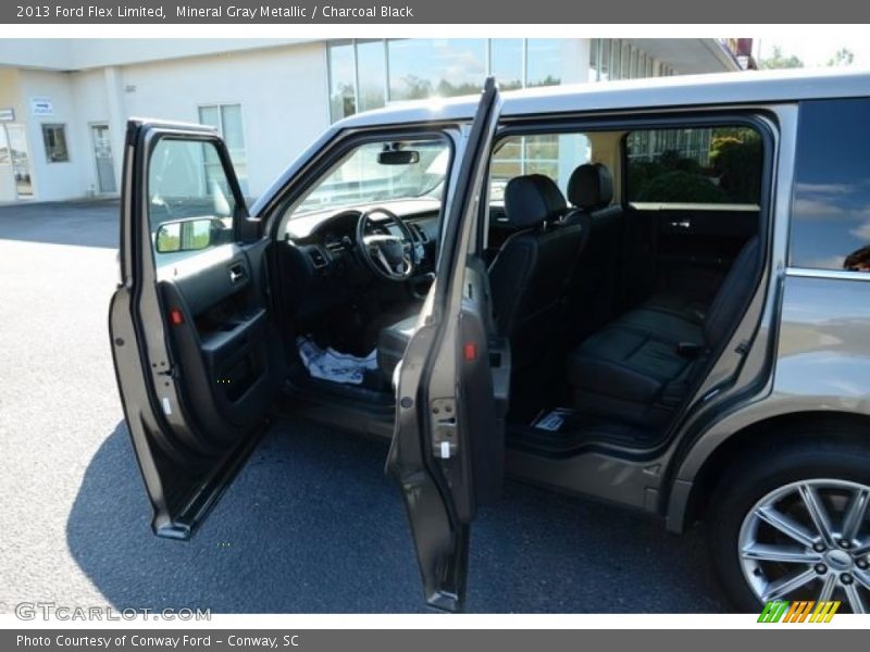 Mineral Gray Metallic / Charcoal Black 2013 Ford Flex Limited