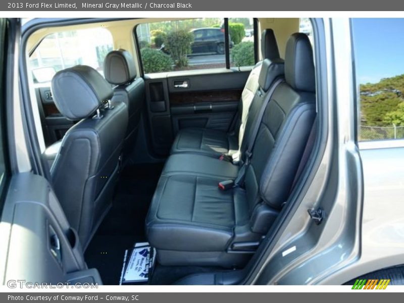 Mineral Gray Metallic / Charcoal Black 2013 Ford Flex Limited