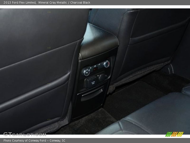 Mineral Gray Metallic / Charcoal Black 2013 Ford Flex Limited