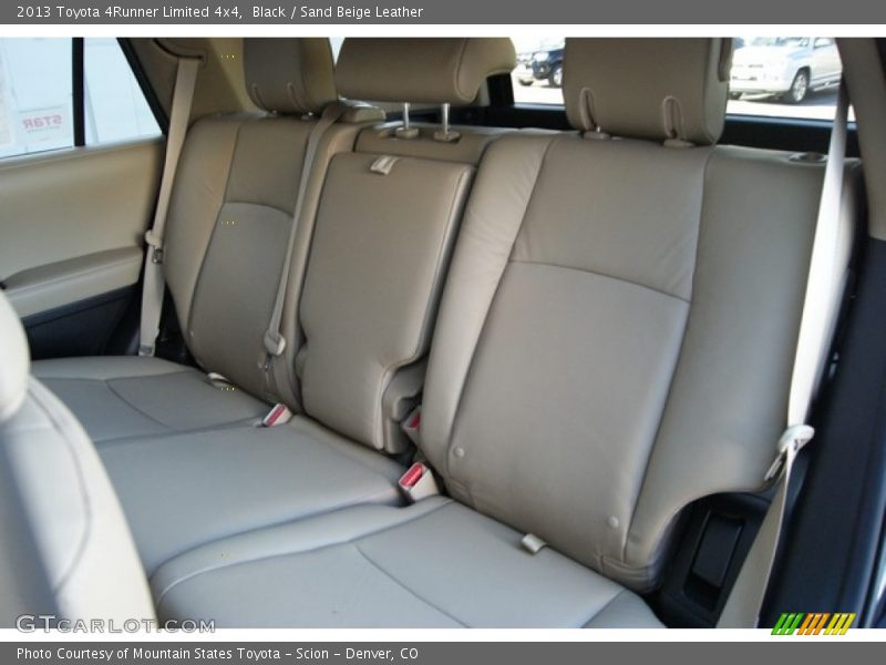 Black / Sand Beige Leather 2013 Toyota 4Runner Limited 4x4