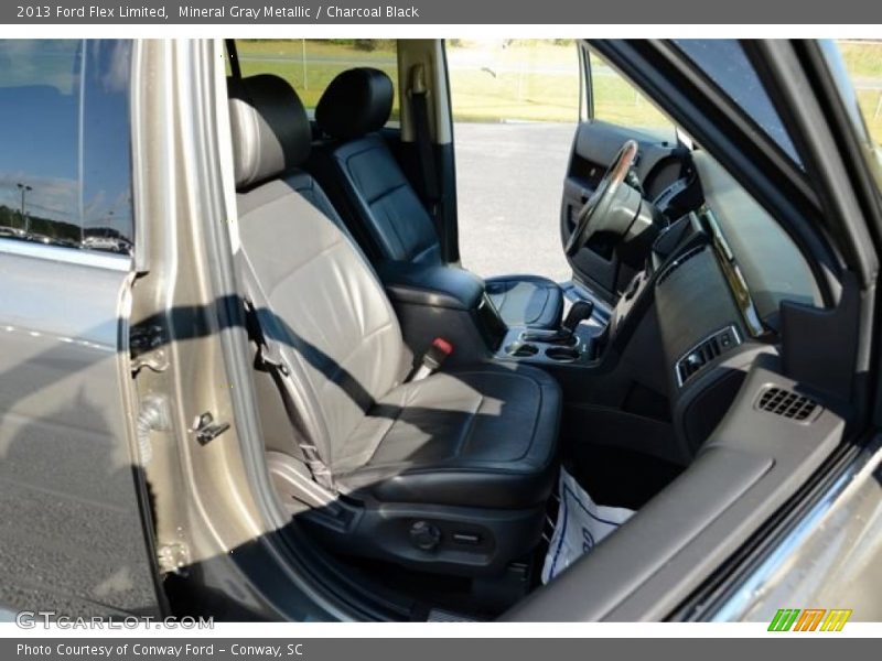 Mineral Gray Metallic / Charcoal Black 2013 Ford Flex Limited