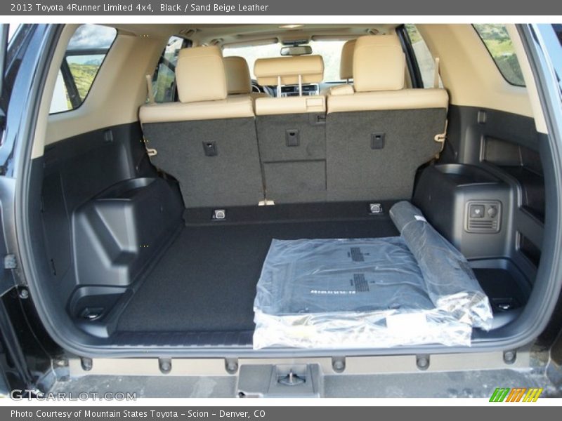 Black / Sand Beige Leather 2013 Toyota 4Runner Limited 4x4