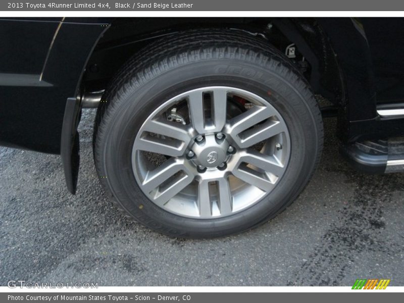 Black / Sand Beige Leather 2013 Toyota 4Runner Limited 4x4
