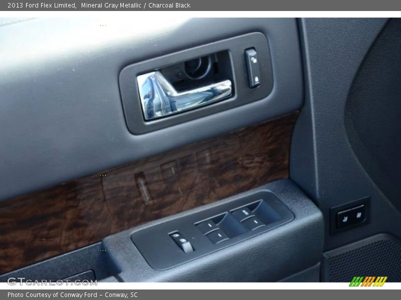 Mineral Gray Metallic / Charcoal Black 2013 Ford Flex Limited