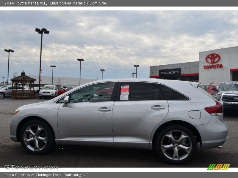 Classic Silver Metallic / Light Gray 2014 Toyota Venza XLE