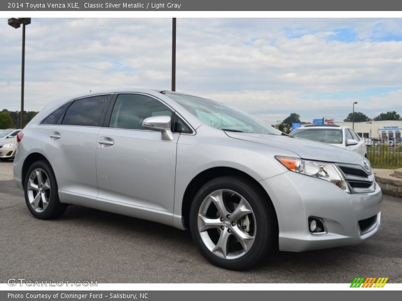 Classic Silver Metallic / Light Gray 2014 Toyota Venza XLE