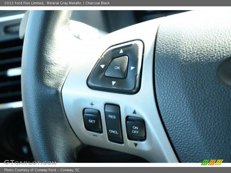 Mineral Gray Metallic / Charcoal Black 2013 Ford Flex Limited