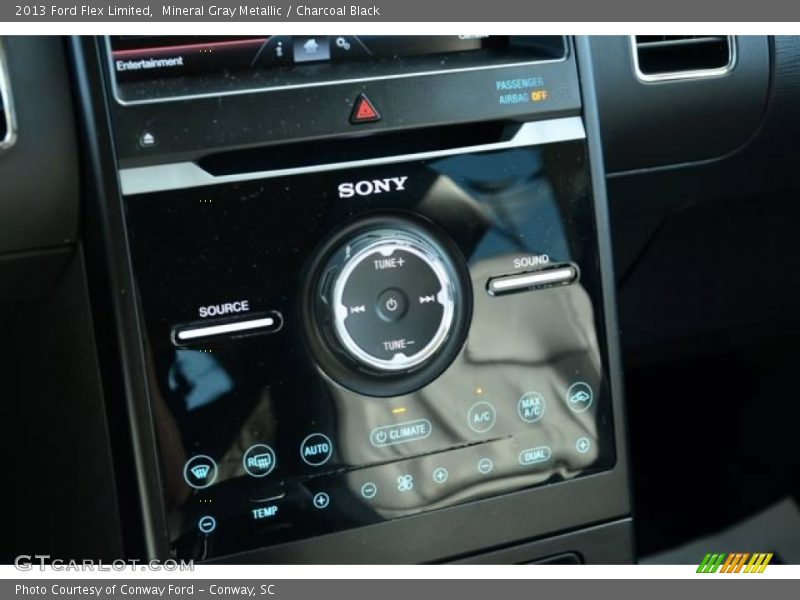 Mineral Gray Metallic / Charcoal Black 2013 Ford Flex Limited