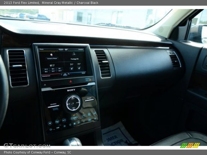 Mineral Gray Metallic / Charcoal Black 2013 Ford Flex Limited