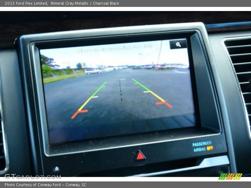 Mineral Gray Metallic / Charcoal Black 2013 Ford Flex Limited