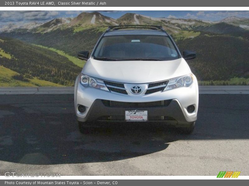 Classic Silver Metallic / Ash 2013 Toyota RAV4 LE AWD