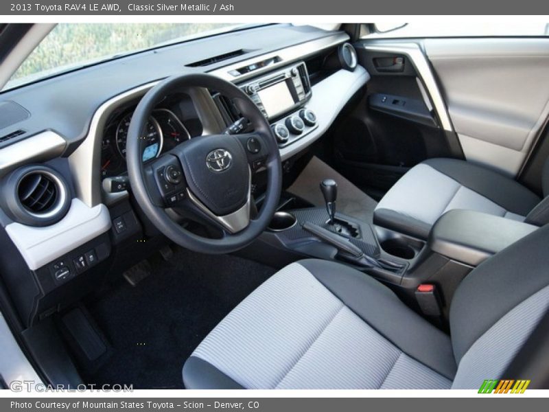 Classic Silver Metallic / Ash 2013 Toyota RAV4 LE AWD