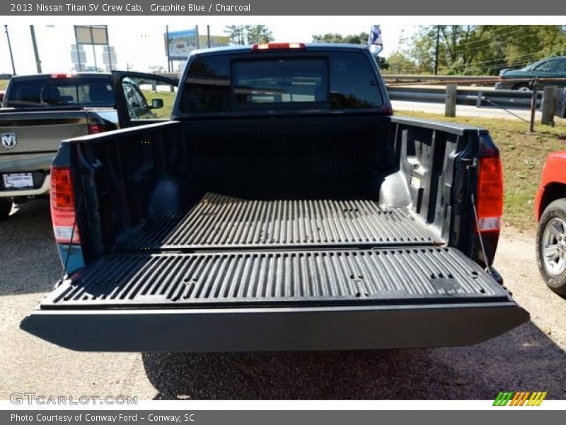 Graphite Blue / Charcoal 2013 Nissan Titan SV Crew Cab